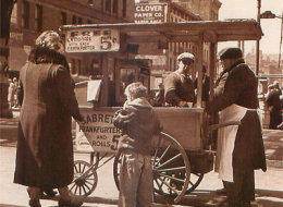 Hot Dog Cart Business in the Early Days